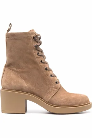 Gianvito Rossi Foster 45mm suede lace