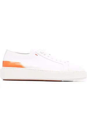 santoni Leather low