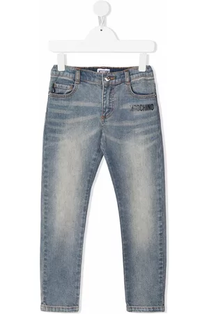 Moschino Toy Bear slim-cut jeans