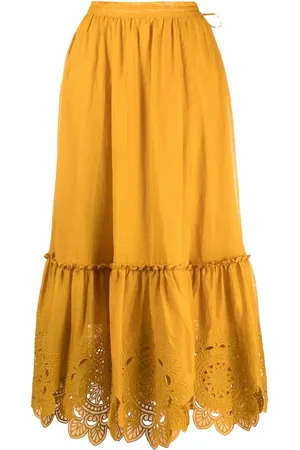 ZIMMERMANN Teddy scallop ruffle