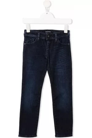Emporio Armani Kids Slim-fit denim jeans