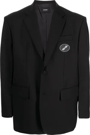 We11 Done Oversized suit logo