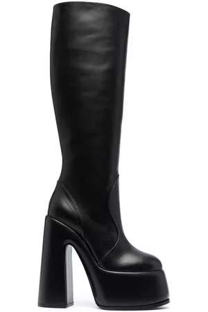 Casadei Dames Laarzen - Platform leather boots