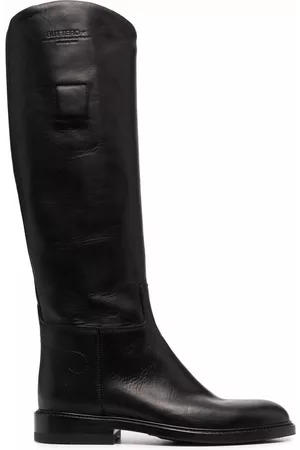Buttero Knee-length leather boots