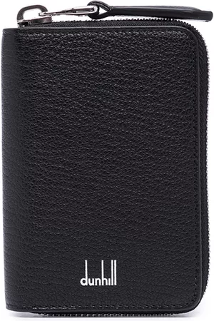 Dunhill Logo-print leather wallet