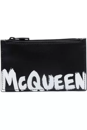 Alexander McQueen Logo-print leather wallet