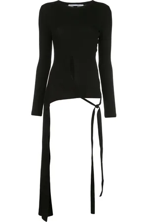 ROSETTA GETTY Long sleeve split apron T