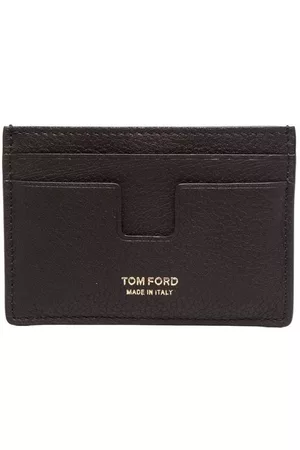 TOM FORD Grained leather cardholder