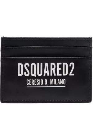 Dsquared2 Logo-print leather cardholder