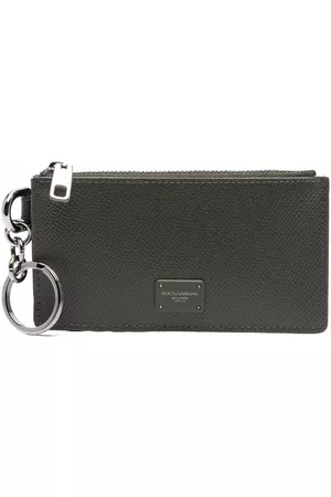 Dolce & Gabbana Logo-patch leather wallet