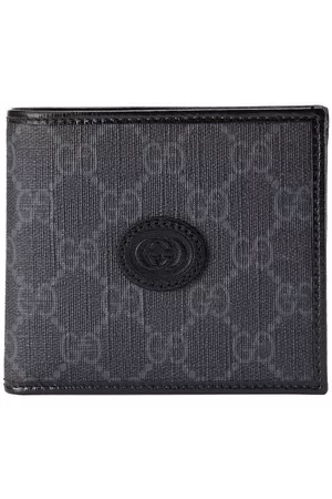 Gucci GG-canvas logo-patch wallet