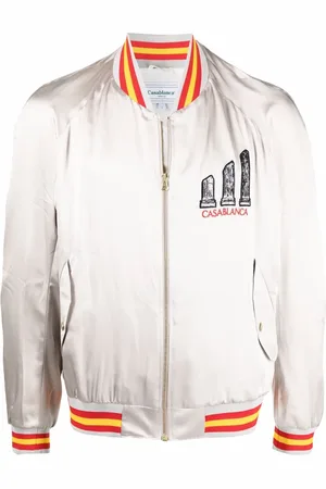 Casablanca Embroidered zip