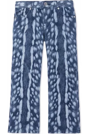 Burberry Jeans - Deer-print flared jeans