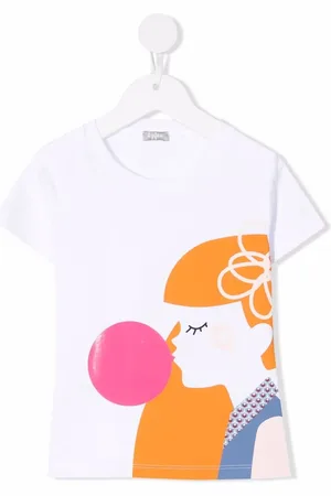 Il gufo Bubblegum girl graphic T