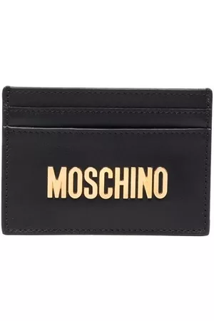 Moschino Logo-plaque cardholder