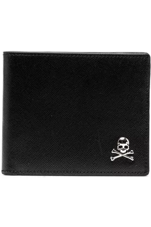 Philipp Plein Skull-stud wallet