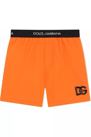 Dolce & Gabbana Embroidered logo swim shorts