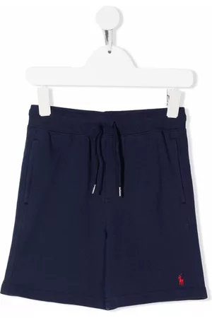 Ralph Lauren Shorts - Logo-embroidered track shorts