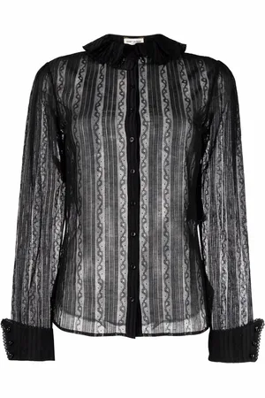 Saint Laurent Frilled