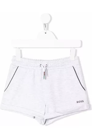 BOSS Kidswear Logo-print drawstring shorts