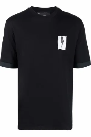 Neil Barrett Flag Bolt cotton T