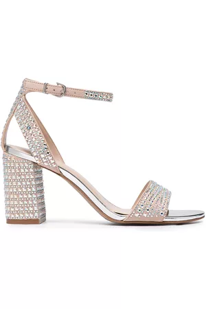 Carvela Kianni crystal-embellished 80mm high-heel sandals