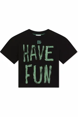 Dolce & Gabbana Have Fun embroidered logo T