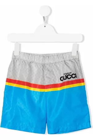 Gucci Kids Logo-print swim shorts