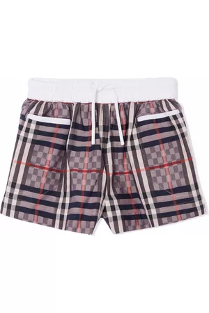 Burberry Chequerboard Jacquard stretch shorts