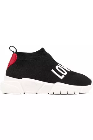 Love Moschino Love sock-style sneakers