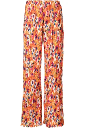 Msgm Pleated floral