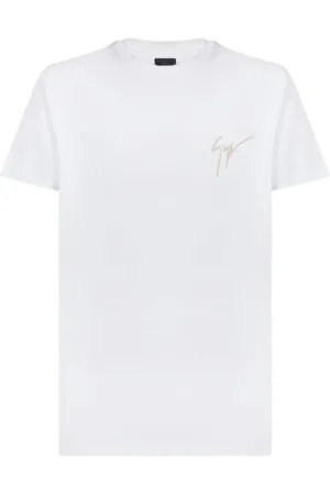 Giuseppe Zanotti Embroidered logo cotton T