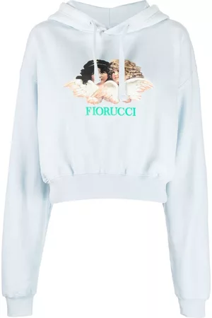 Fiorucci Angel logo-print hoodie
