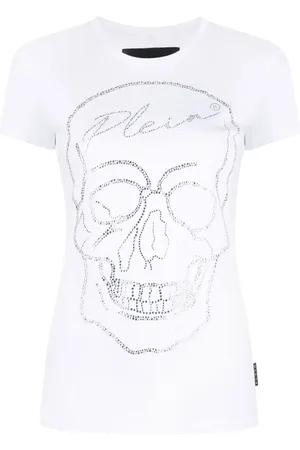Philipp Plein Skull motif rhinestone