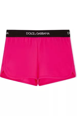 Dolce & Gabbana Meisjes Shorts - Logo-waistband shorts