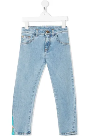 VERSACE Barocco patchwork straight