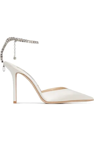Jimmy Choo Saeda 100mm crystal