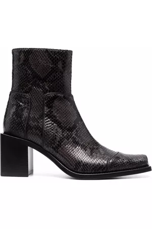 Buttero Snakeskin ankle boots
