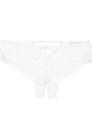 FLEUR DU MAL Charlotte crotchless panty