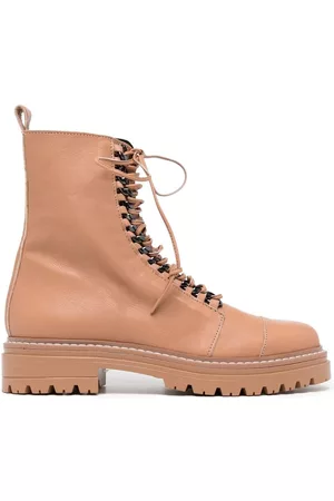 Carvela Dames Veterlaarzen - Sultry Chain lace-up boots