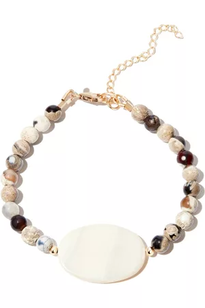 A Sinner in Pearls Heren Armbanden - Beaded pearl charm bracelet