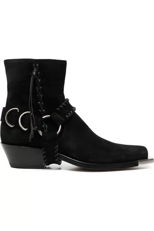 Buttero Square-toe 55mm ankle boots