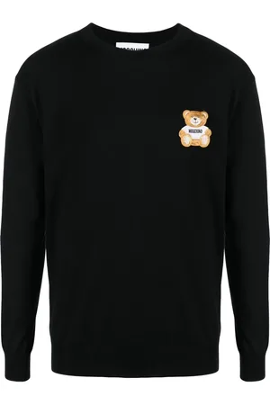 Moschino Teddy Bear patch crew