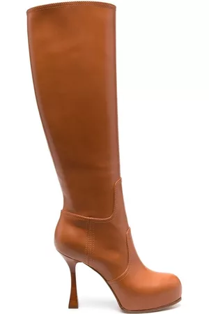 Casadei Concealed-platform detail boots