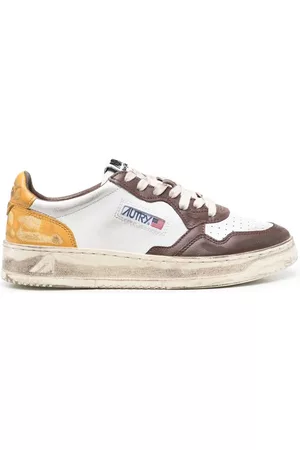 Autry Super Vintage colour-block sneakers