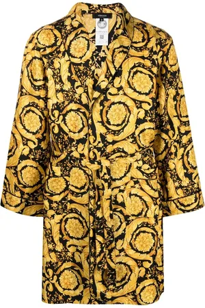 VERSACE Barocco silk robe