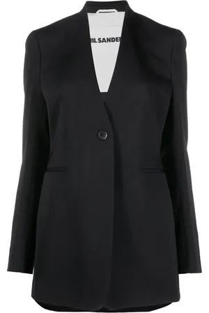 Jil Sander Lapelless single