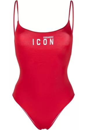 Dsquared2 Icon-print swim suit