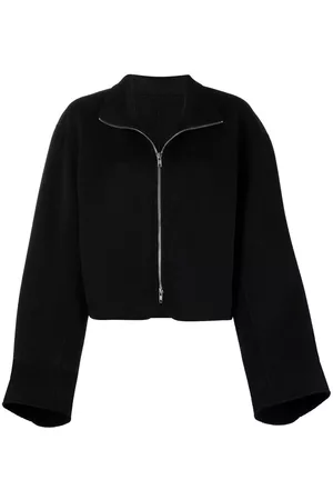 Filippa K Dames Wollen jassen - Wool-cashmere zip-up jacket