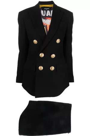 Dsquared2 Double-breasted skirt suit